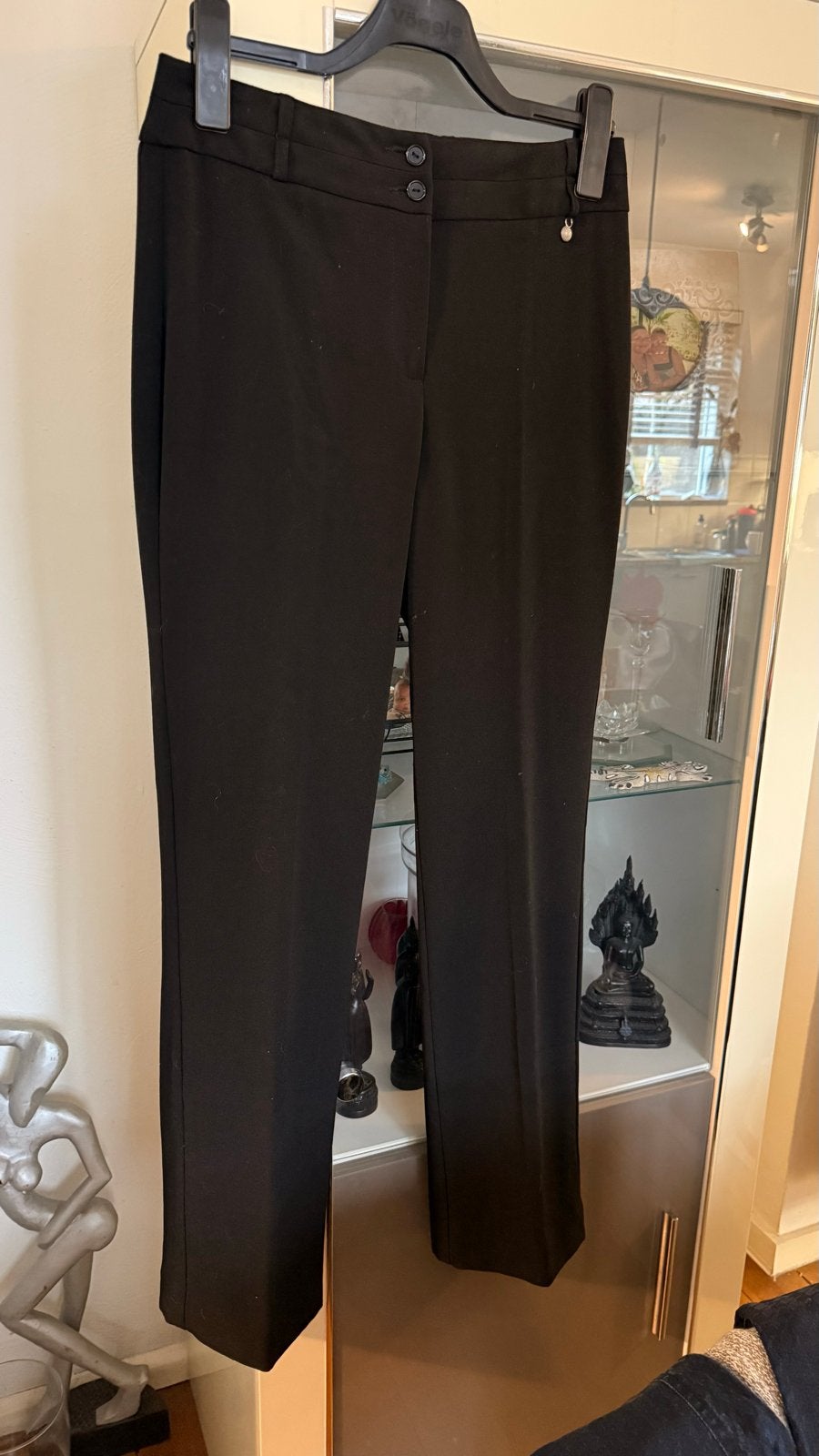 Gafair Jeans zwarte broek maat 38, Maat 38/40 (M), Zwart, Ophalen of Verzenden, Zo goed als nieuw