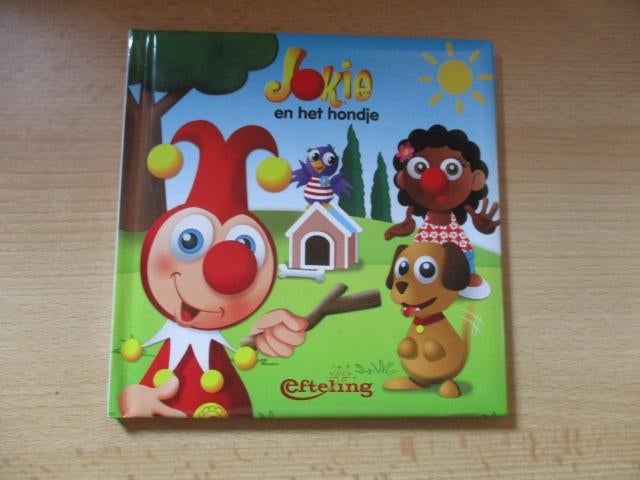 Efteling Jokie boekje  Jokie en het hondje  2015, Verzamelen, Efteling, Ophalen of Verzenden, Zo goed als nieuw, Beeldje of Poppetje