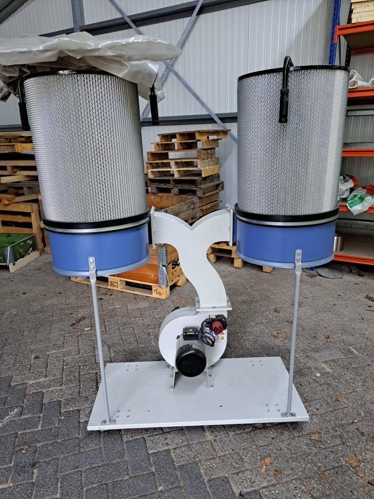 HBM300 Profi Stofafzuiginstallatie - 3 PK, 400V, Doe-het-zelf en Verbouw, Ventilatie en Afzuiging, Ophalen, Zo goed als nieuw