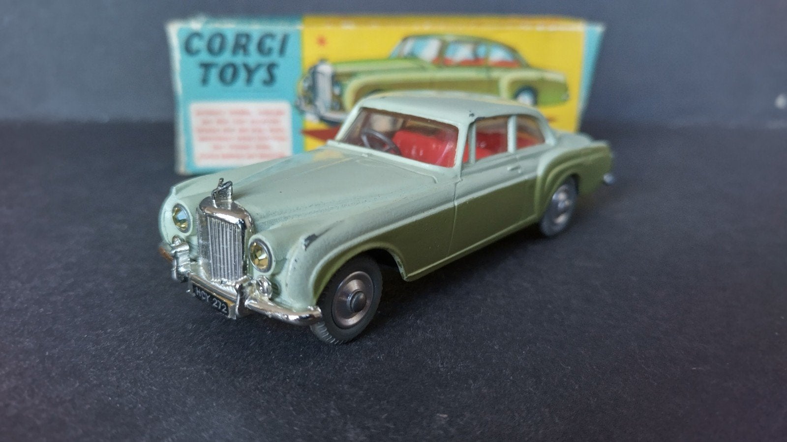 Bentley Continental Sports Saloon 1:43 Corgi Toys Pol, Auto, Corgi, M, Ophalen of Verzenden