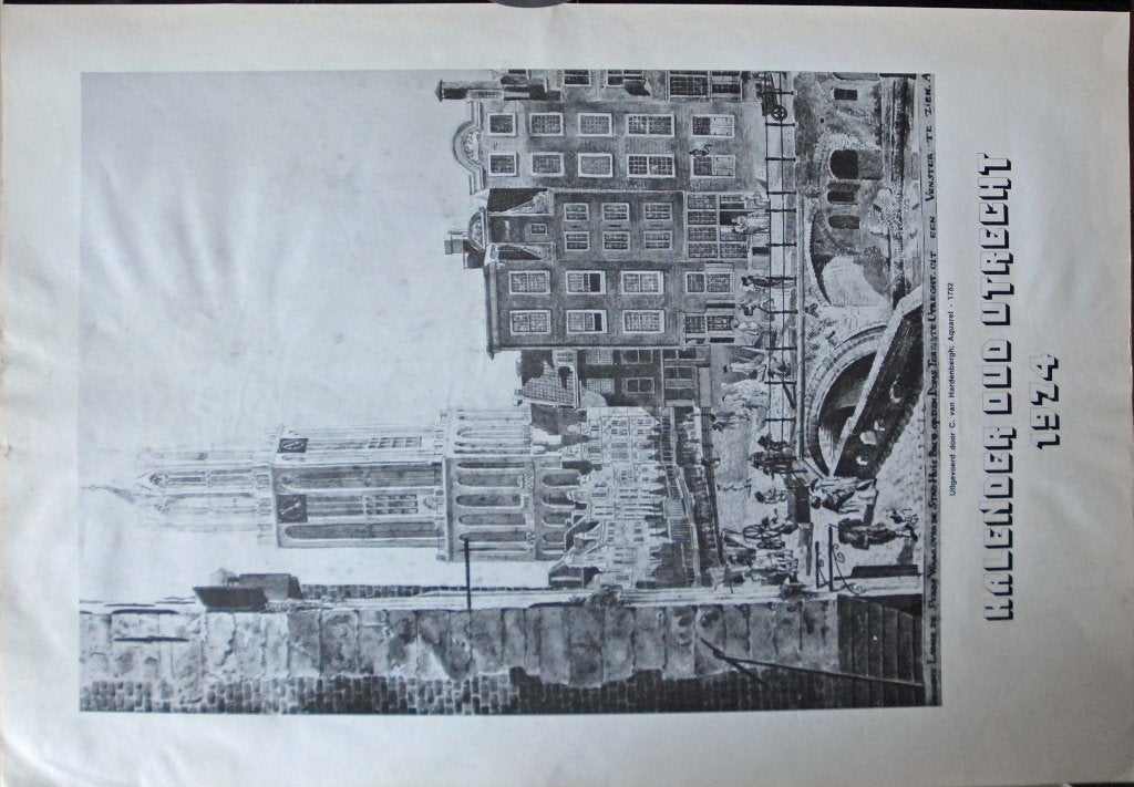kalender Oud Utrecht 1974, Ophalen of Verzenden, Maandkalender, Zo goed als nieuw
