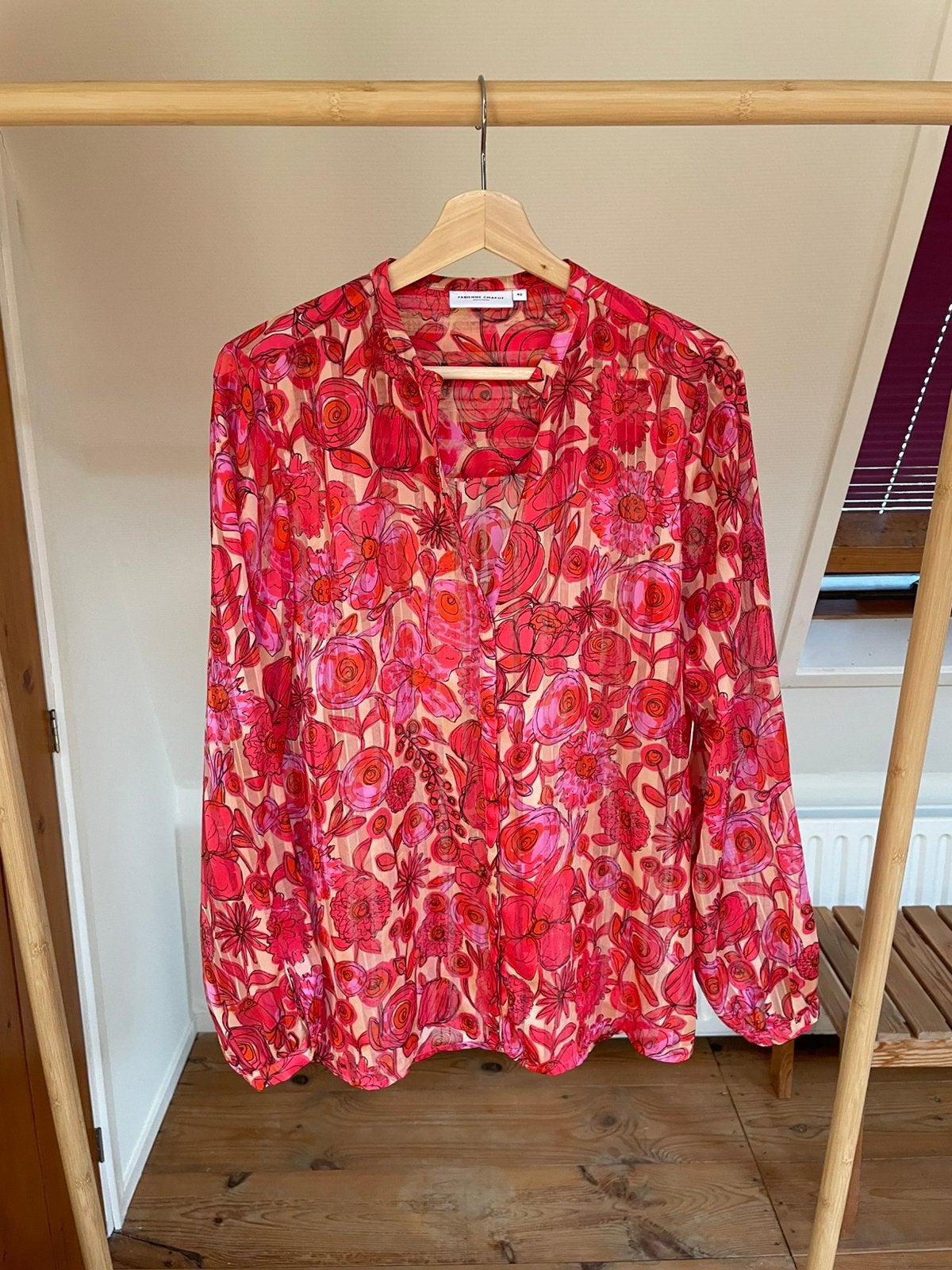 Blouse van Fabienne Chapot, Ophalen of Verzenden, Zo goed als nieuw, Maat 42/44 (L), Roze