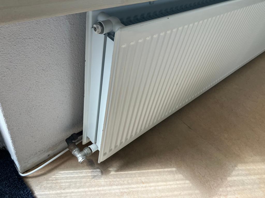 Radiator 300x50cm (dubbel), Doe-het-zelf en Verbouw, Verwarming en Radiatoren, Ophalen, 30 tot 80 cm, Hoog rendement (Hr), Radiator