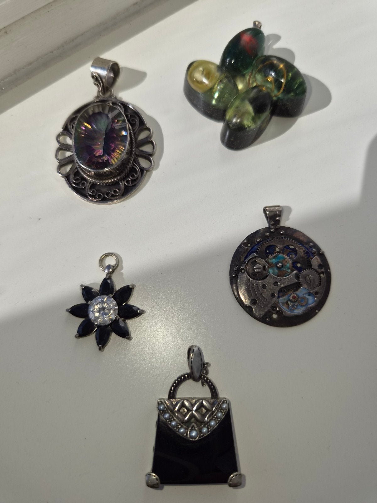 hangers, 4 bedels of meer, Verzenden, Zilver, Overige merken
