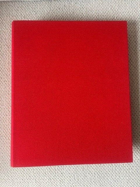 FOTO ALBUM NIEUW A4 FORMAAT, Rood, Met pergamijn tussenbladen, Nieuw, Ophalen of Verzenden