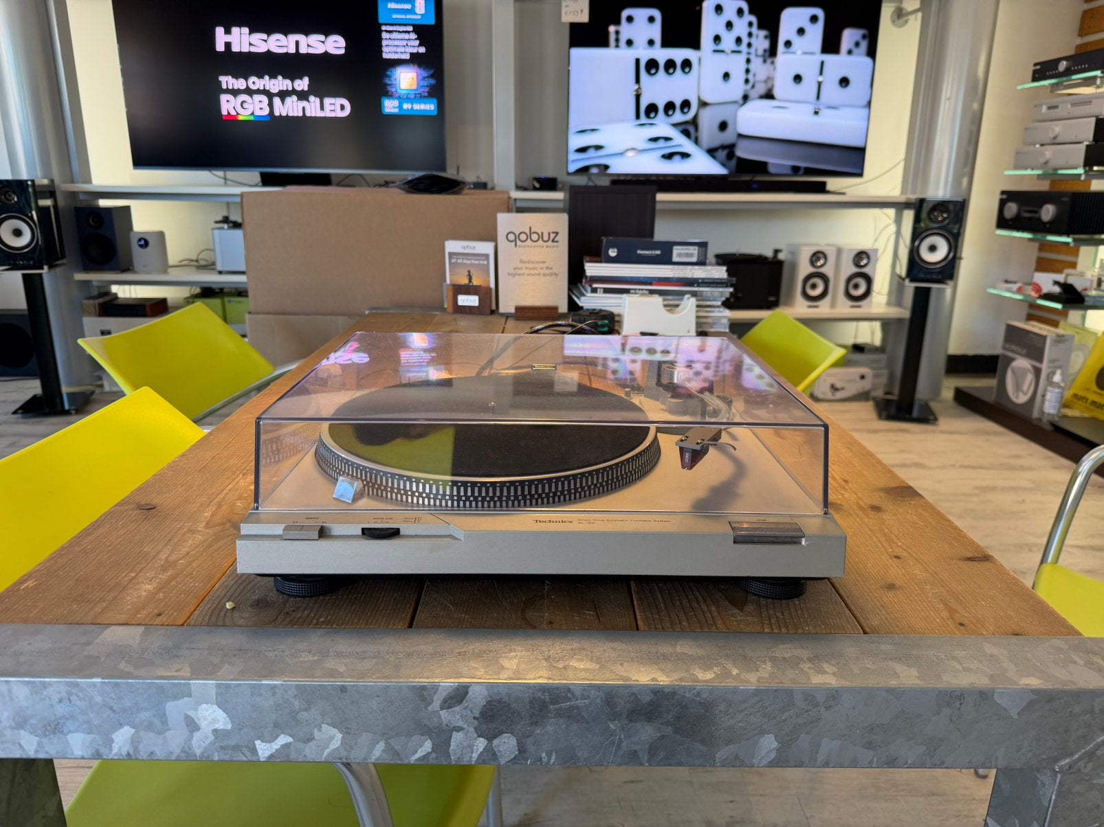 Technics SL-D2 nwe 2M red en headshell, Ophalen, Pitch-regelaar, Zo goed als nieuw, Technics