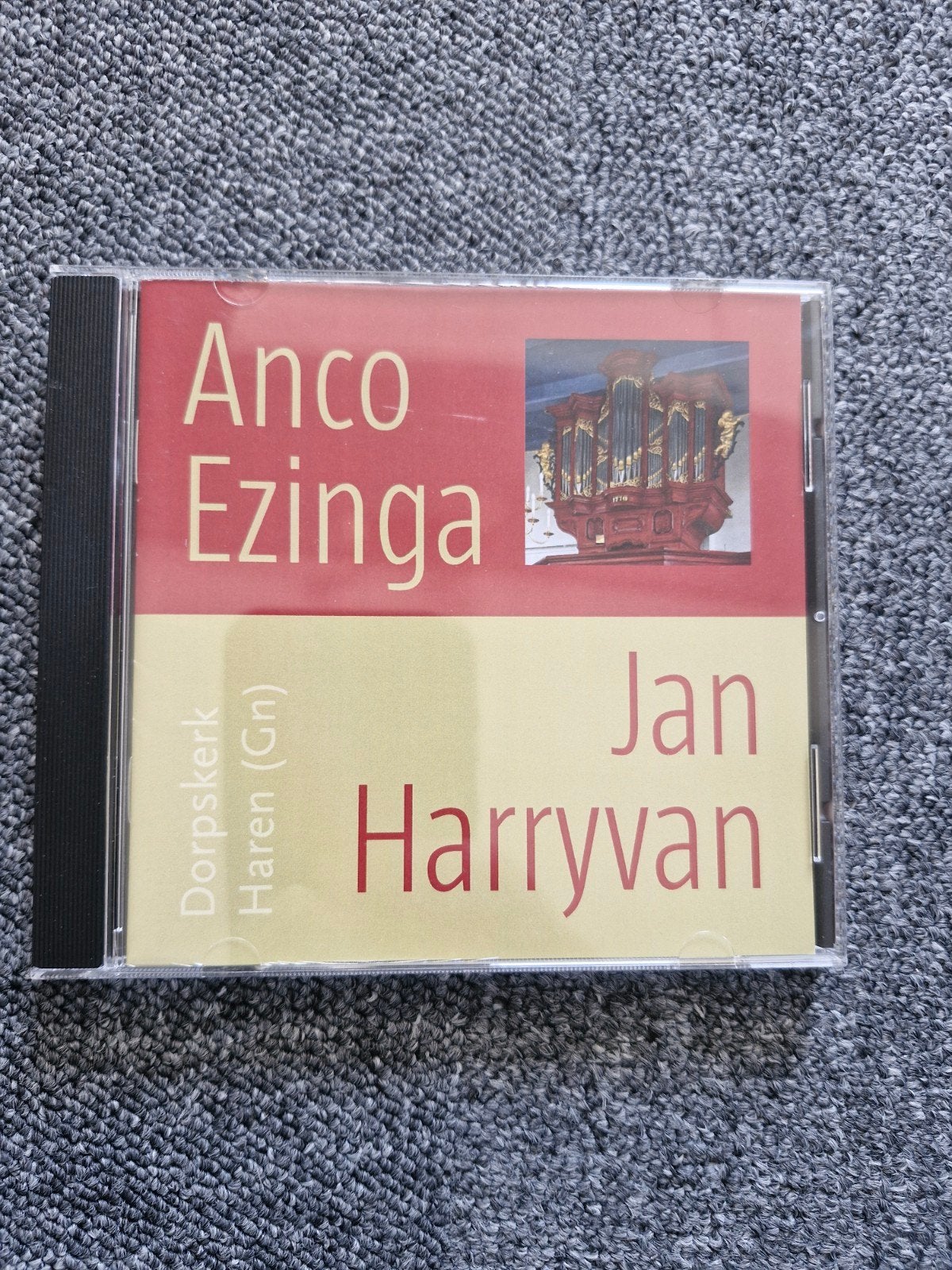 Orgel CD Anco Ezinga & Jan Harryvan - Dorpskerk Haren (Gn), Ophalen of Verzenden