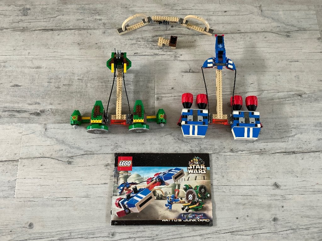 Watto’s Junkyard 7186 - zonder minifigs - goede staat, Ophalen of Verzenden, Gebruikt, Lego, Star Wars