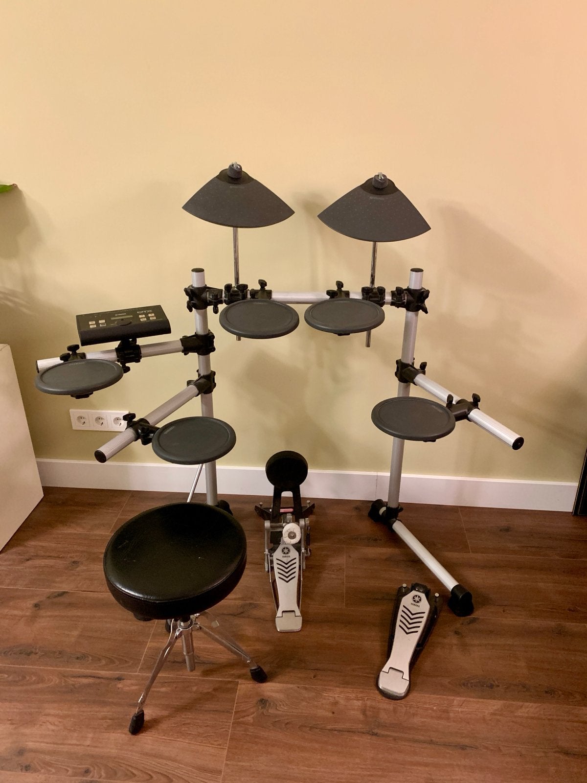 Yamaha DTX500K Elektronisch Drumstel - Compleet met accessoi, Ophalen of Verzenden, Gebruikt, Yamaha, Elektronisch