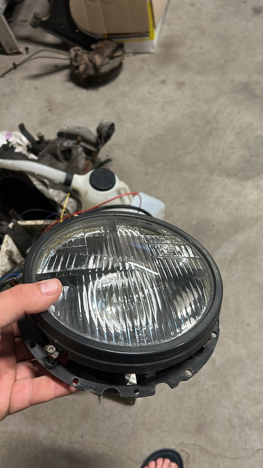 Golf 1 koplamlen xenon, Ophalen of Verzenden, Gebruikt, Volkswagen