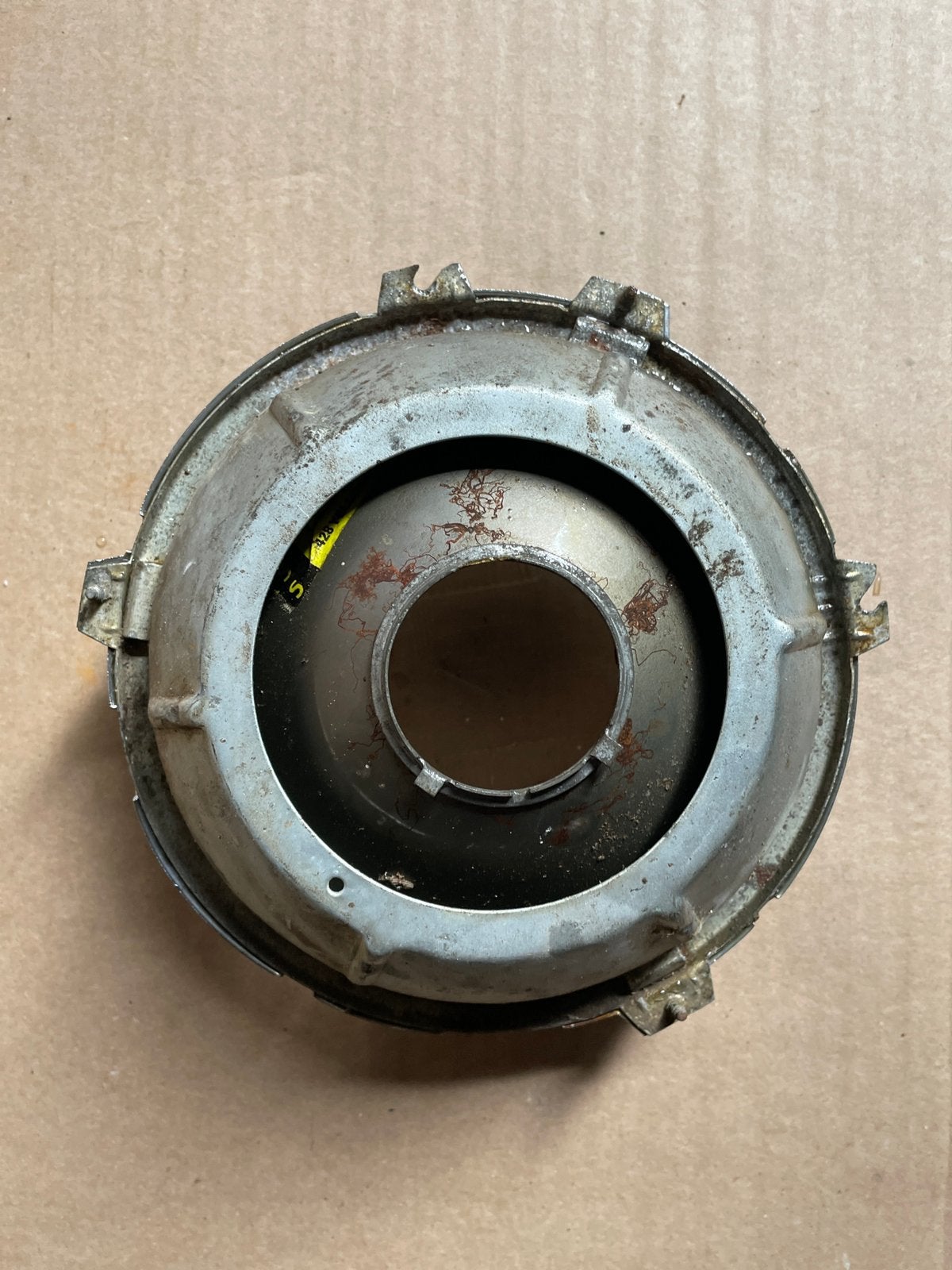 BINNENWERK KOPLAMP OLDTIMER AUTO UIT DE JAREN 70, Ophalen