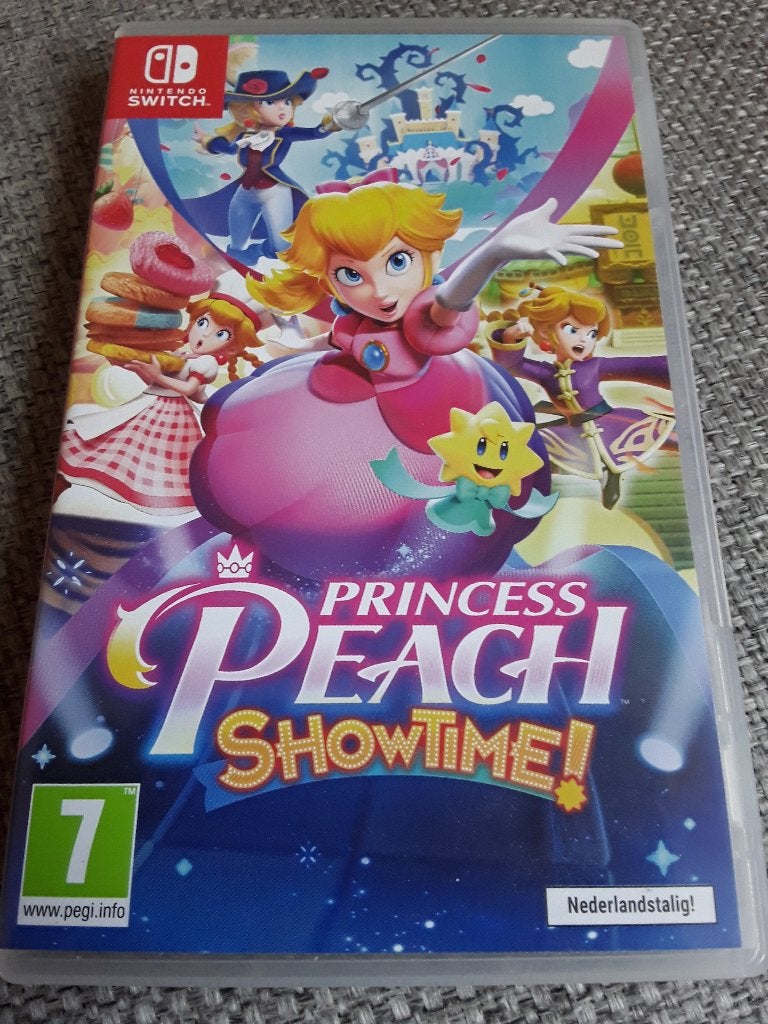 Nintendo Switch Game Princess Peach Showtime, Avontuur en Actie, 1 speler, Ophalen of Verzenden, Zo goed als nieuw