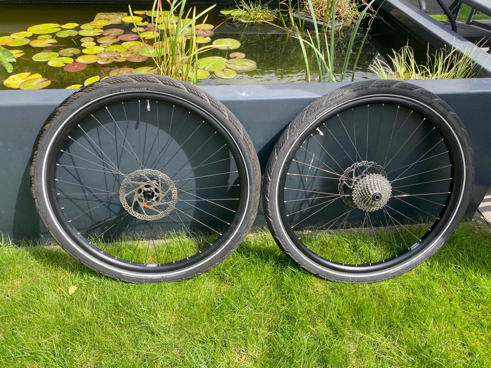 28 inch koga velgen set, Ophalen, Zo goed als nieuw, Wiel