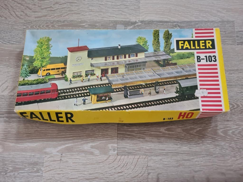 Faller B-103 Station Modelbouw HO, Overige merken, Gelijkstroom of Wisselstroom, Brug, Tunnel of Gebouw, Ophalen of Verzenden