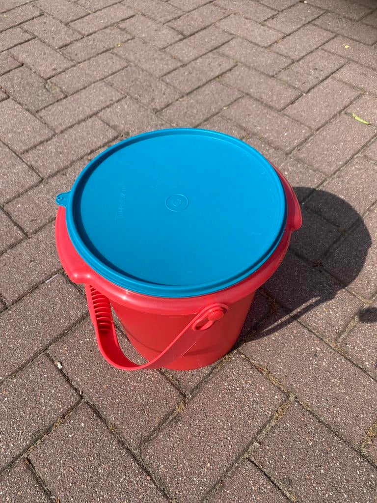 Tupperware wasemmer rood, Verzenden, Overige typen, Wasemmer, Rood