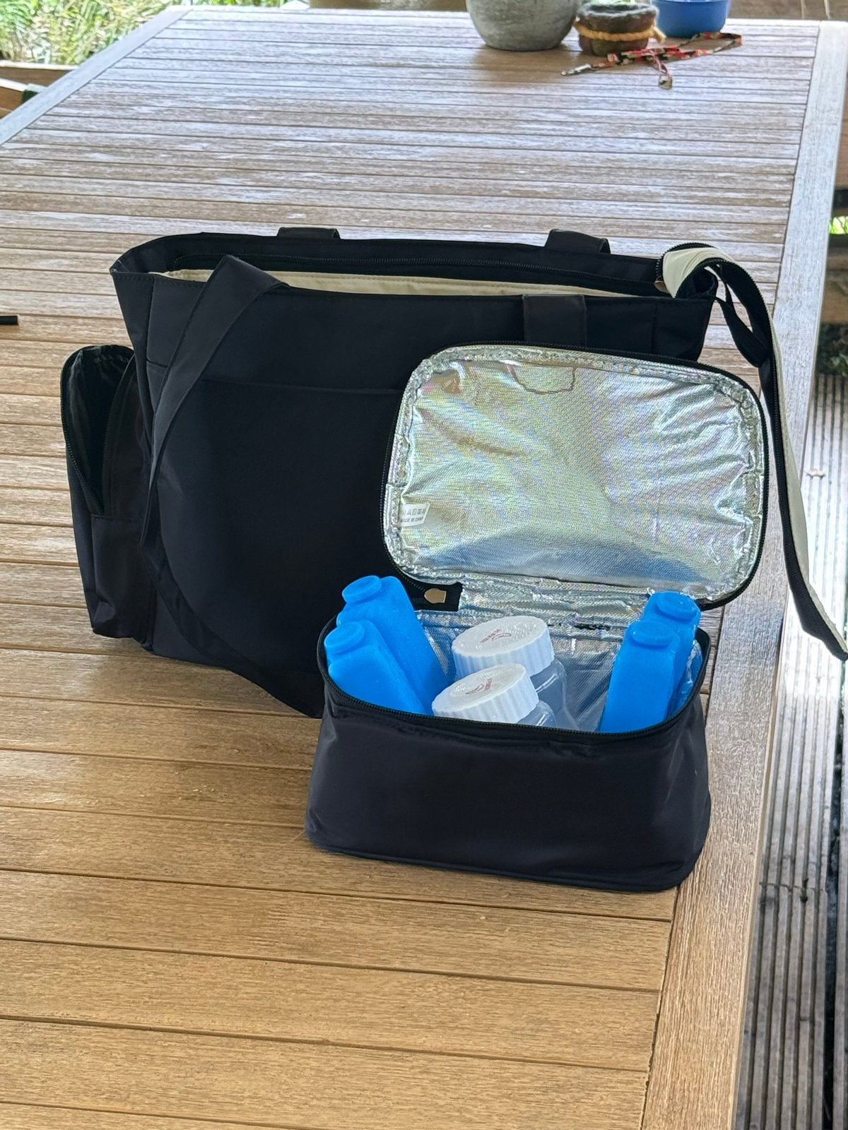 Horigen koeltas met koelelementen en bewaarbakjes, Ophalen of Verzenden, Zo goed als nieuw