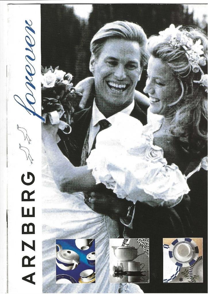 Arzberg catalogus met 12 blz als nieuw, Ophalen of Verzenden, Zo goed als nieuw, Porselein, Kop en/of schotel