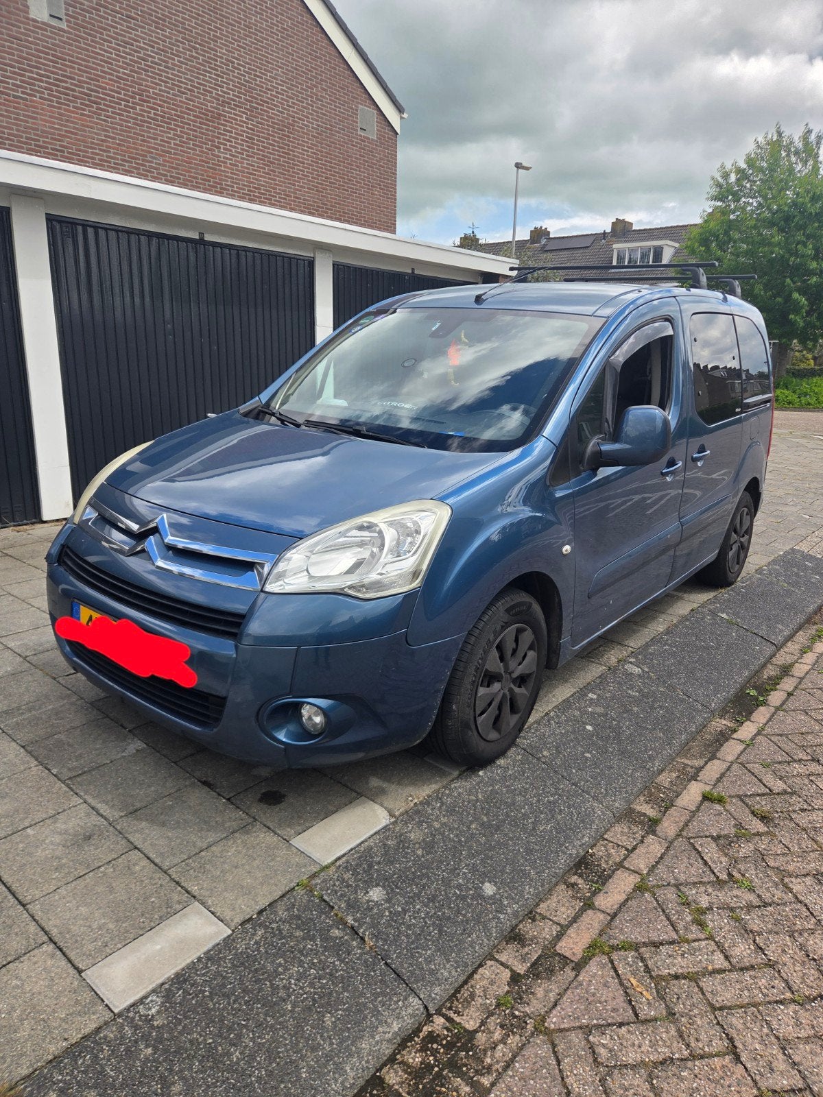 Citroën Berlingo 1.6 Hdif 80KW 2010 Blauw, Auto's, Voorwielaandrijving, Stof, 4 cilinders, 1404 kg