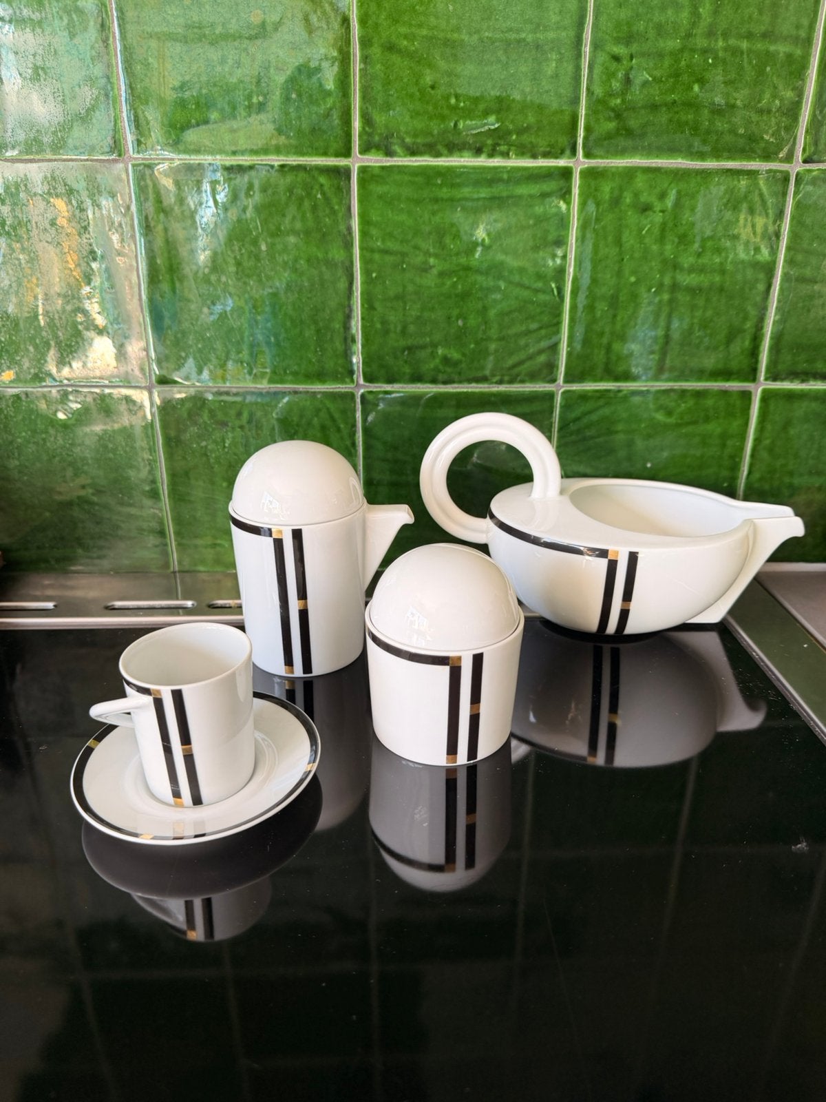 Rosenthal Cupola Nera, Mario Bellini jaren 80, Overige merken, Keramiek, Overige typen, Nieuw
