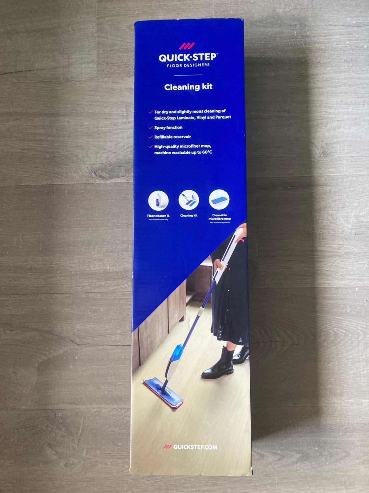 Quikstep cleaning kit (nieuw), Ophalen, Overige materialen, 30 cm of meer, 50 tot 150 cm