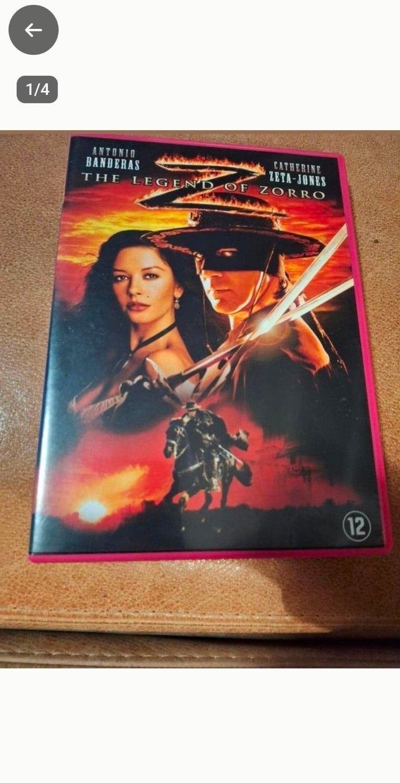 The Legend of Zorro DVD - Actie/Avontur met Antonio Banderas, Inclusief doosje, Nederlands, Actie, Ophalen of Verzenden