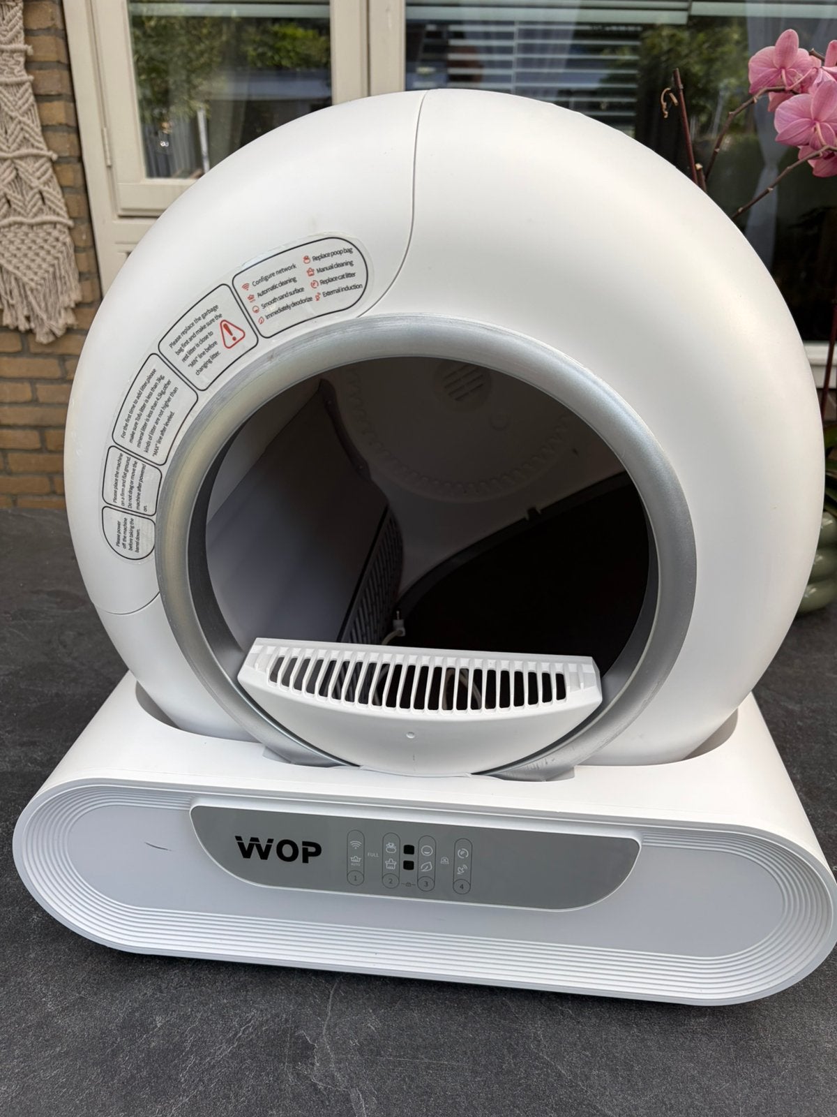 Automatische kattenbak WOP.   zelfreinigende kattenbak, Dieren en Toebehoren, Ophalen of Verzenden, Zo goed als nieuw
