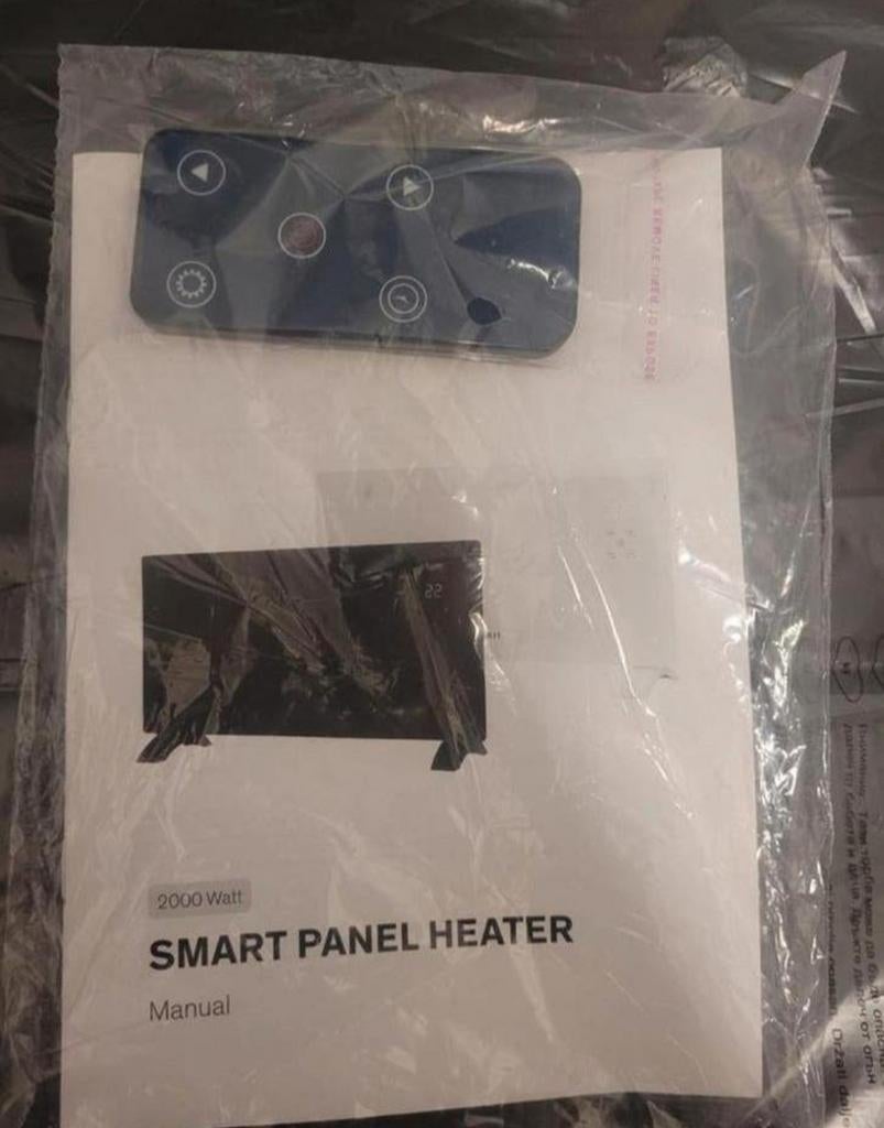 Nieuwe Sinji Smart Paneelverwarming, Doe-het-zelf en Verbouw, Verwarming en Radiatoren, Nieuw, Kachel, 800 watt of meer, 30 tot 80 cm