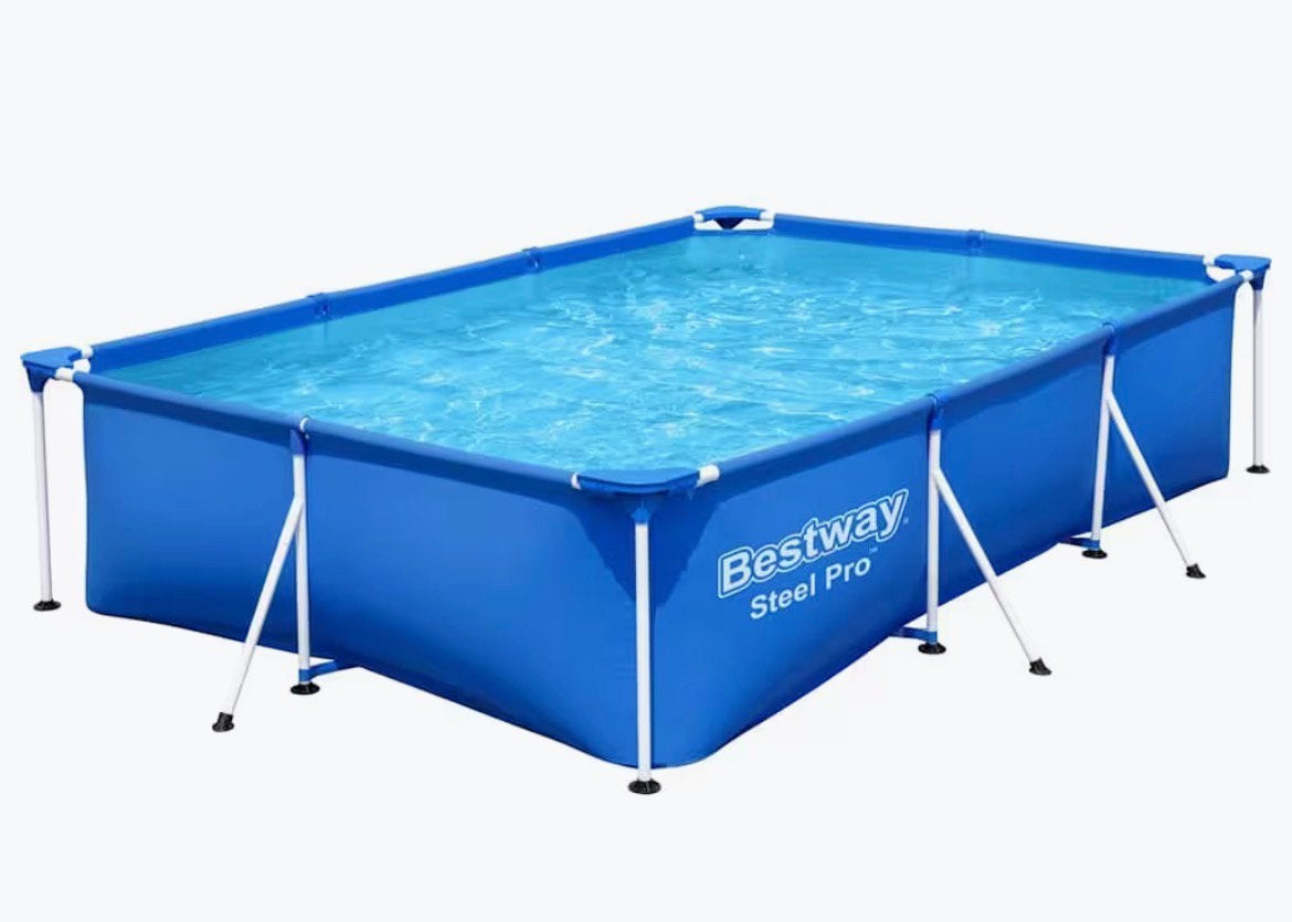 Compleet Bestway Pro zwembad incl pompen en accessoires, Ophalen, Gebruikt, Opzetzwembad, 200 tot 400 cm