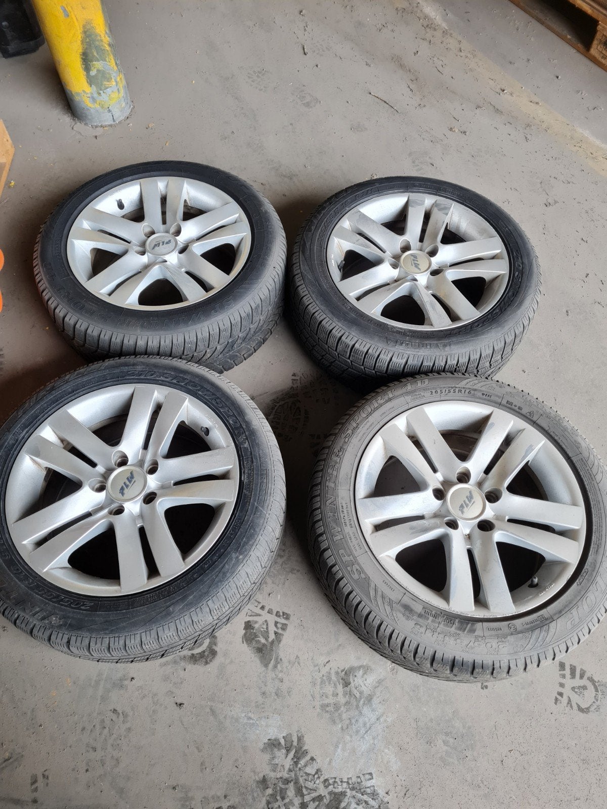Velgen voor oa Volkwagen 5 x 112 16 inch, Auto-onderdelen, Banden en Velgen, Velg(en), 16 inch, 205 mm, Winterbanden