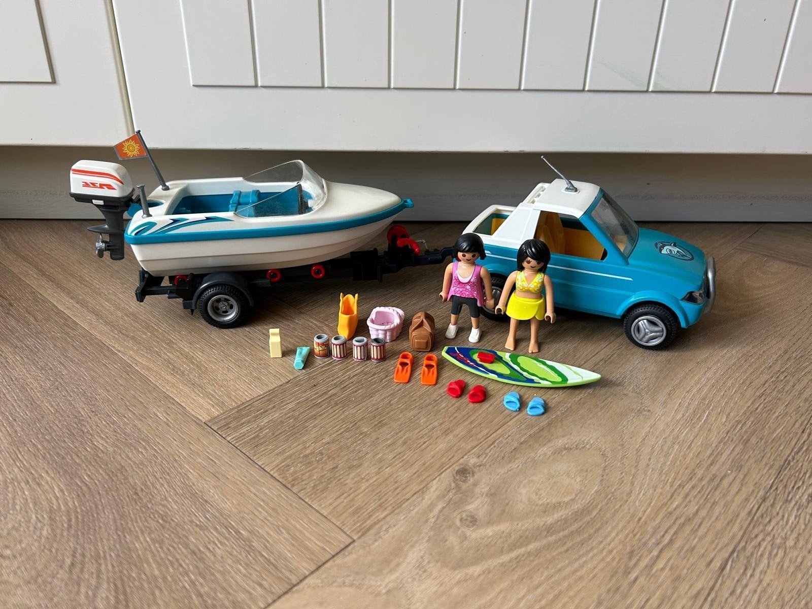 Playmobil Auto,Trailer, Boot en Accessoires, Ophalen, Gebruikt