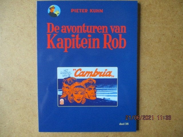 adv4380 kapitein rob 38, Eén stripboek, Ophalen, Gelezen