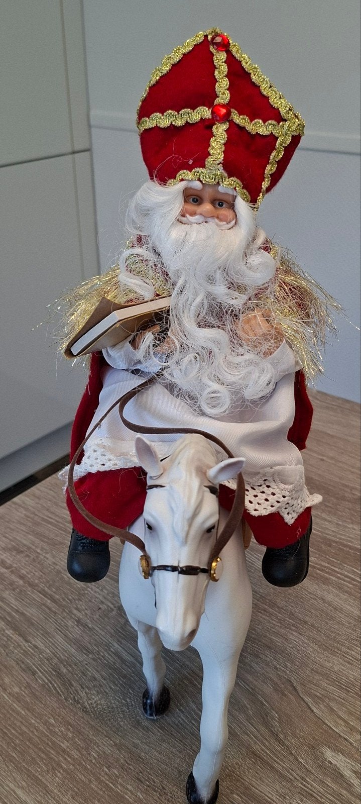 Sinterklaas op paard ( Decoratie), Ophalen of Verzenden