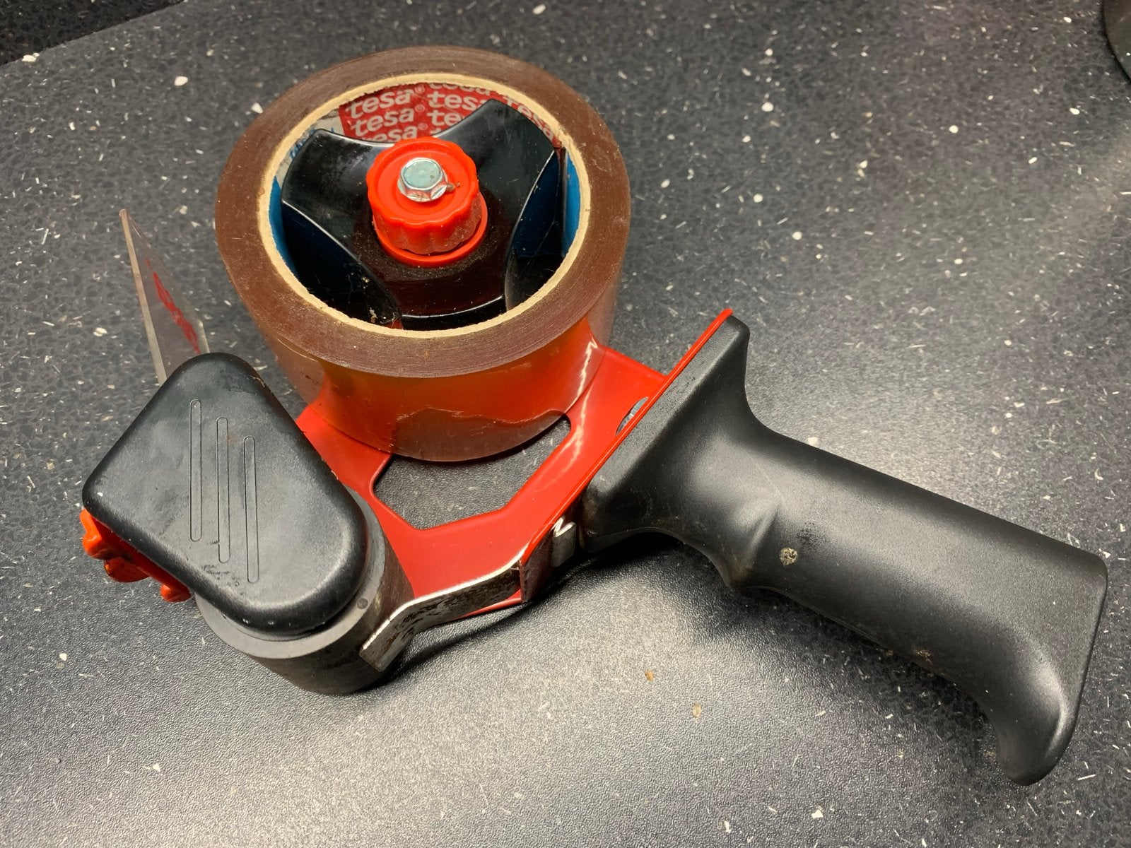 Tesa tape dispenser met tape, Ophalen of Verzenden, Gebruikt