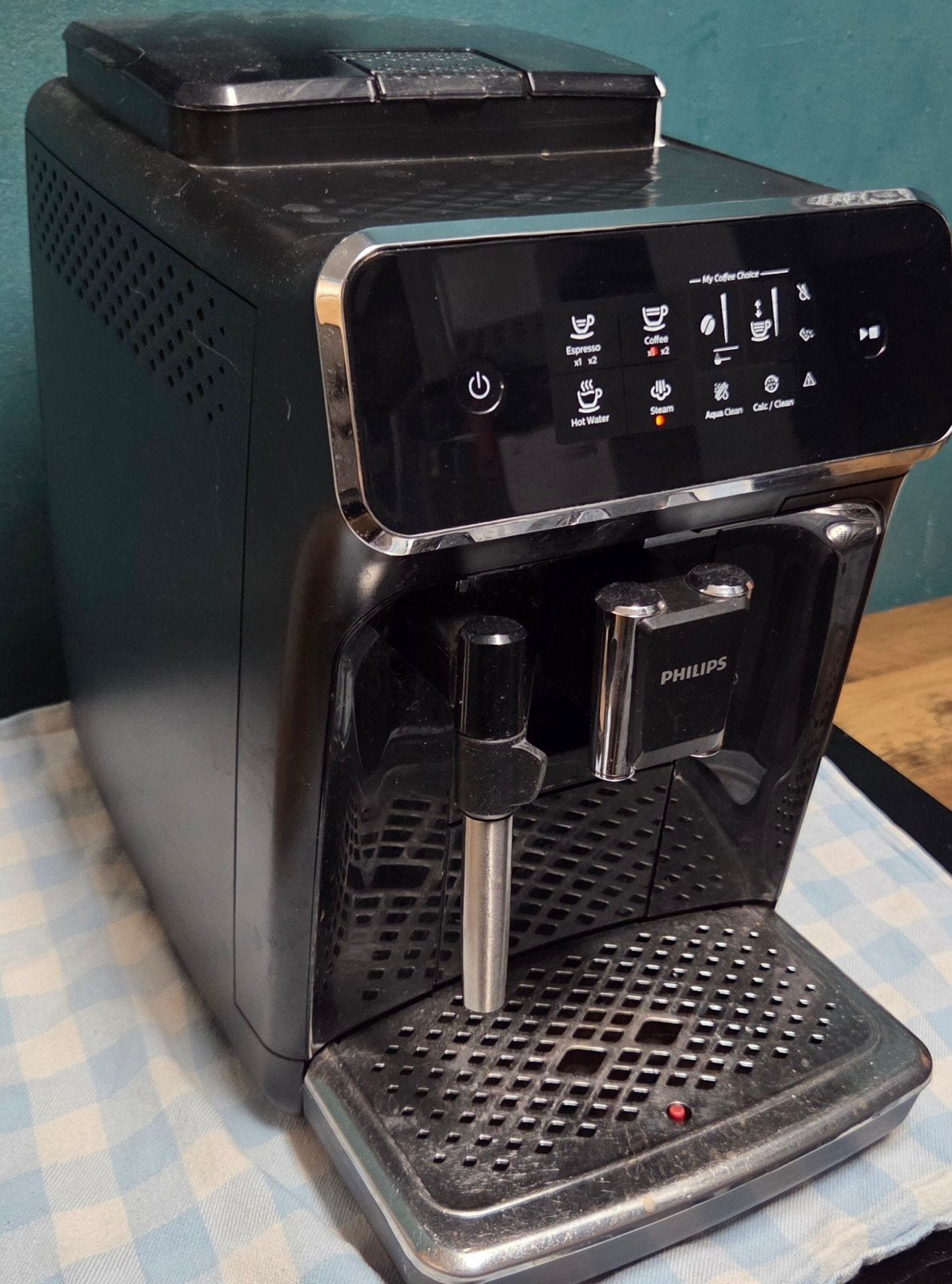 Philips EP222/140 Volautomatische Espressomachine, Gebruikt, Espresso apparaat, Ophalen of Verzenden, 2 tot 4 kopjes