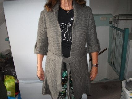 Taupe Superstar lang vest                 L, Ophalen of Verzenden, Zo goed als nieuw, Bruin