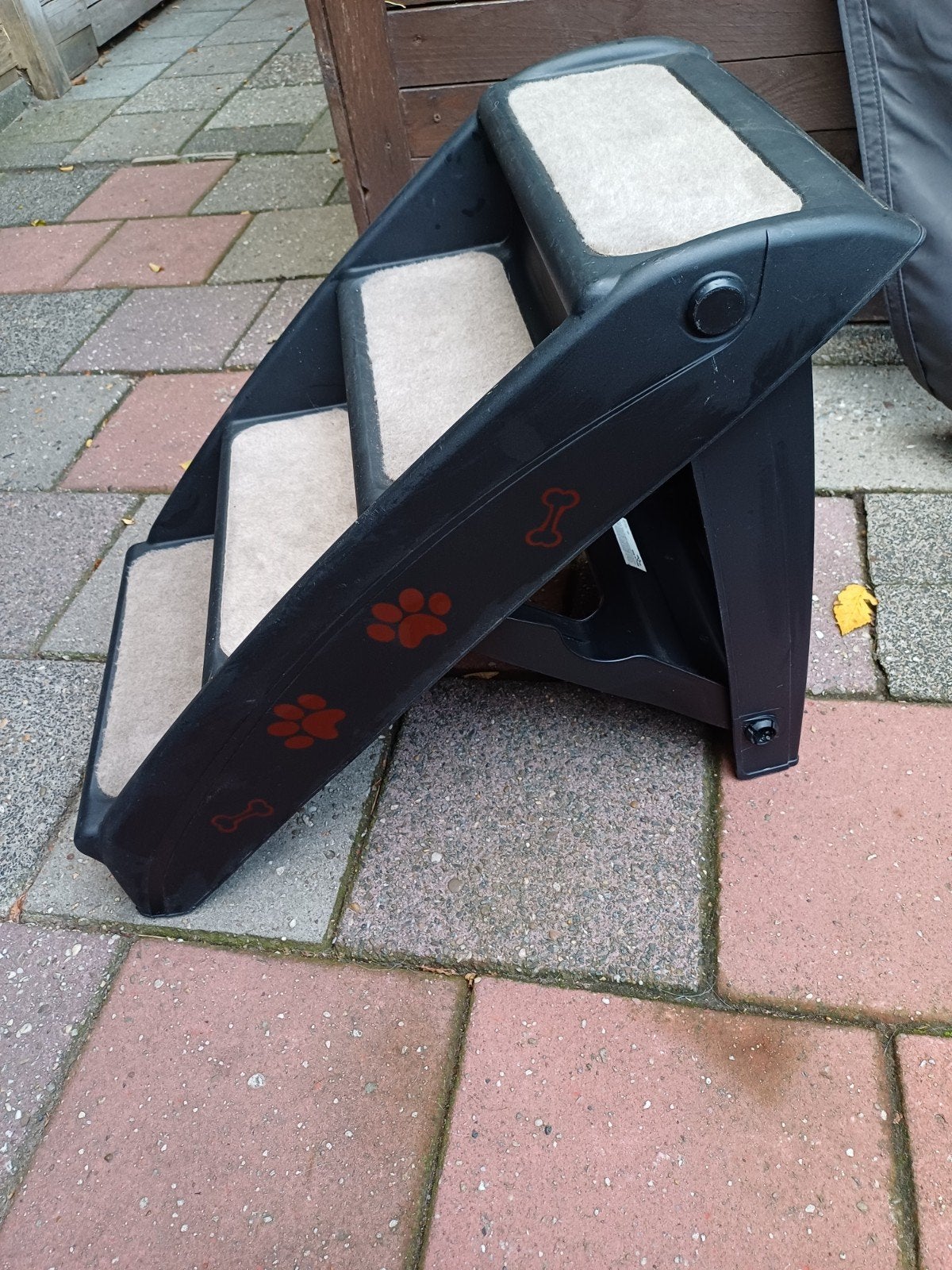 Te koop inklapbaar hondentrapje (trap), Ophalen, Gebruikt