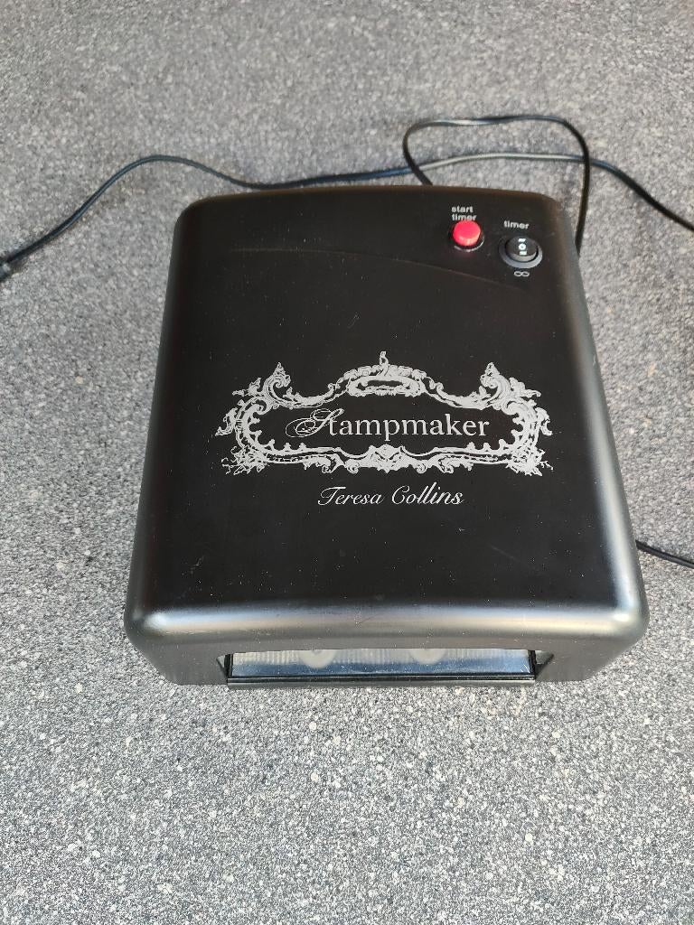Stampmaker Teresa Collins UV-lamp, Ophalen, Gebruikt