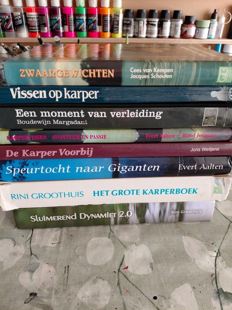 Karperboeken, Ophalen of Verzenden, Zo goed als nieuw, Overige typen