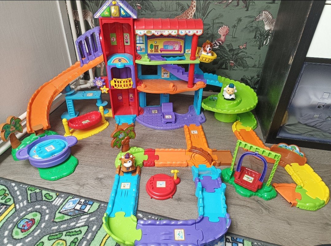 VTech zoef zoef dierenhotel, Kinderen en Baby's, Speelgoed | Vtech, Zo goed als nieuw, 6 maanden tot 2 jaar, Ophalen