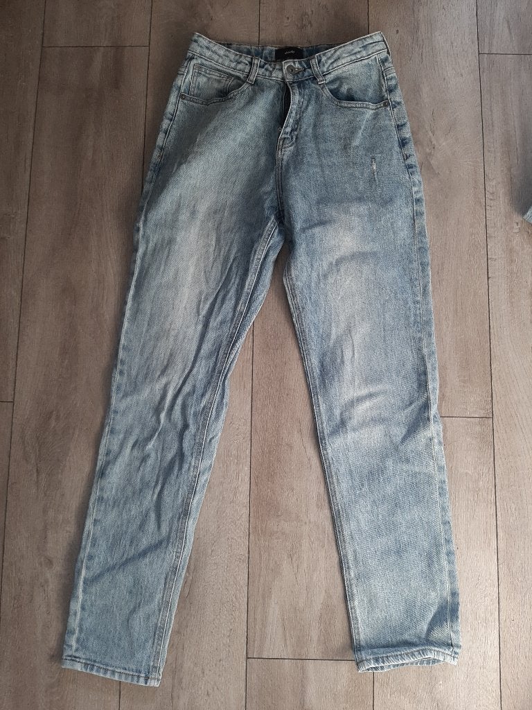 Spijkerbroek model boyfriend maat 176 shoeby, Broek, Jongen of Meisje, Ophalen of Verzenden, Zo goed als nieuw