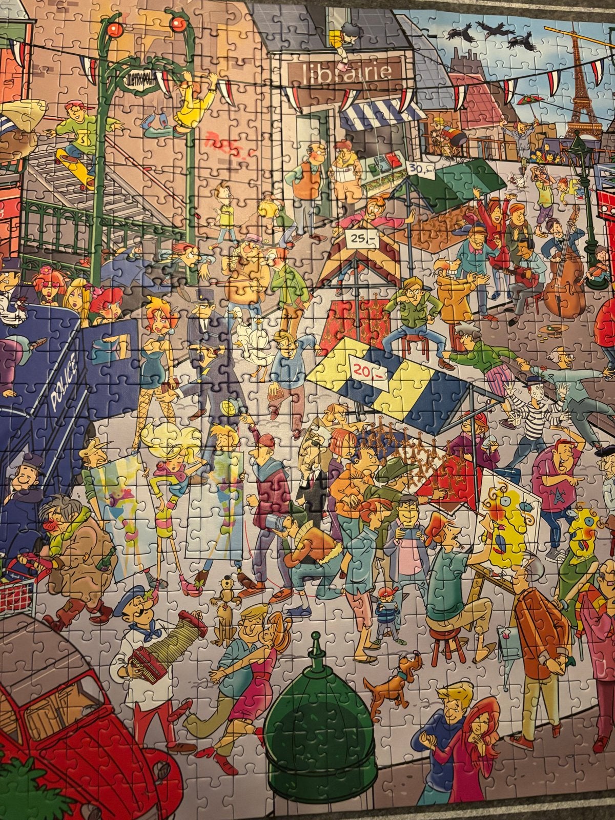 Goliath That's Life 1000 stukjes puzzel Parijs, Ophalen of Verzenden, Zo goed als nieuw