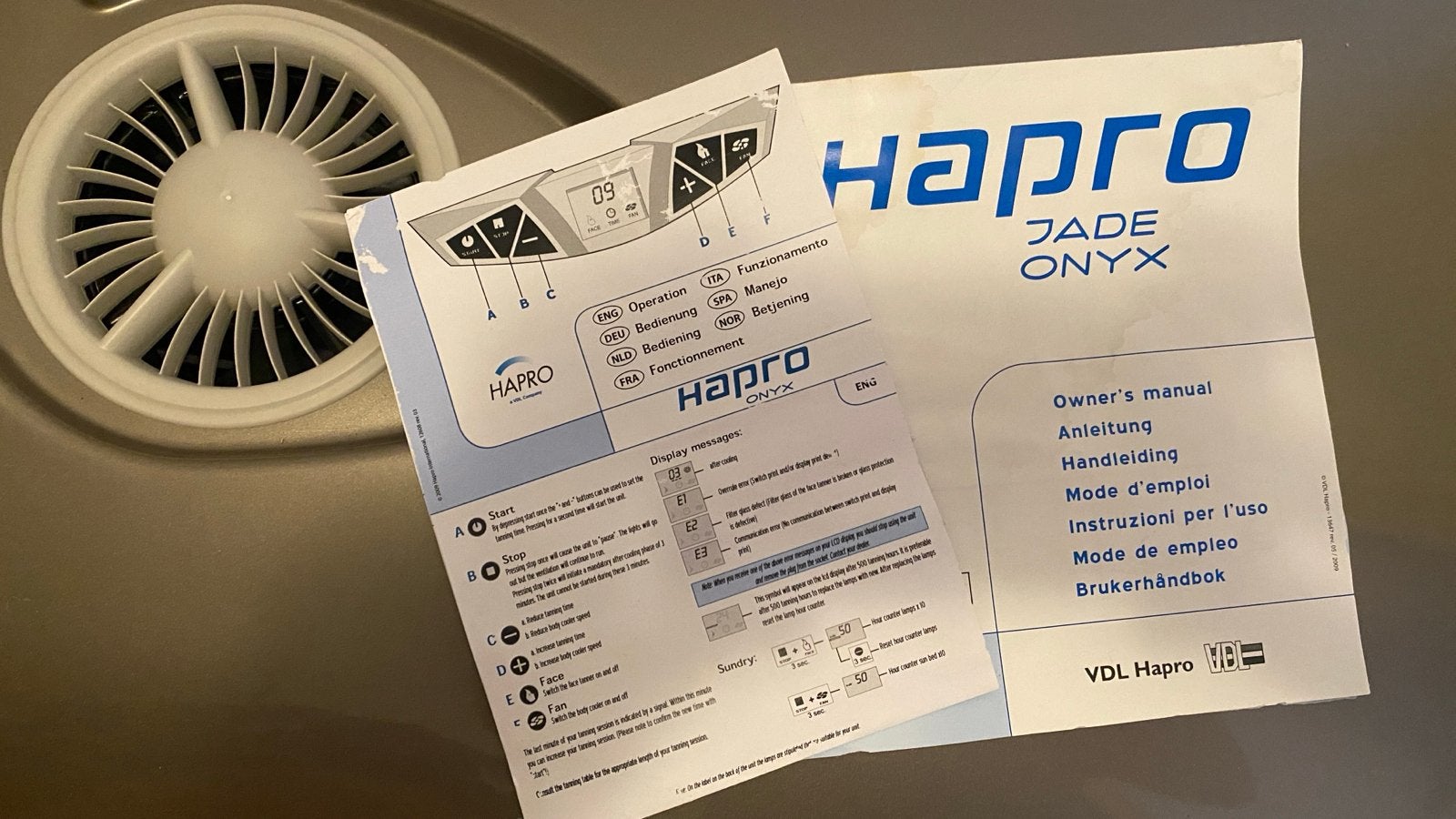 Foto 8 van Hapro Onyx Zonnebank - Zo goed als nieuw
