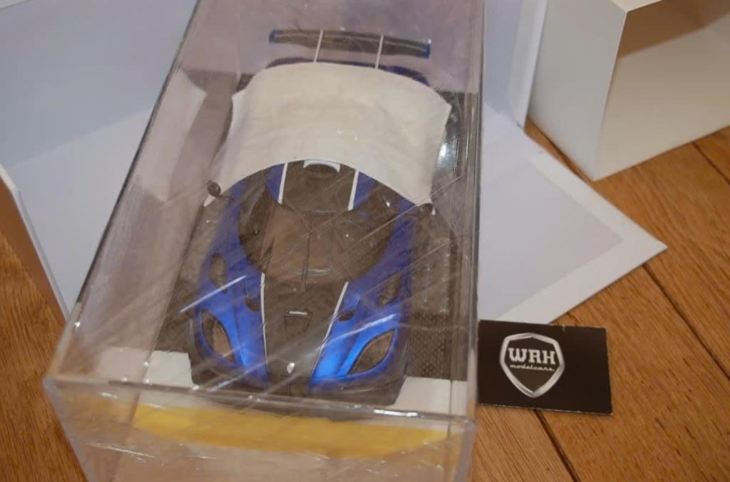 SPECIAL SALE !! 1:18 KOENIGSEGG ONE Matt blue VMB models WRH, Hobby en Vrije tijd, Modelauto's | 1:18, Verzenden, Zo goed als nieuw