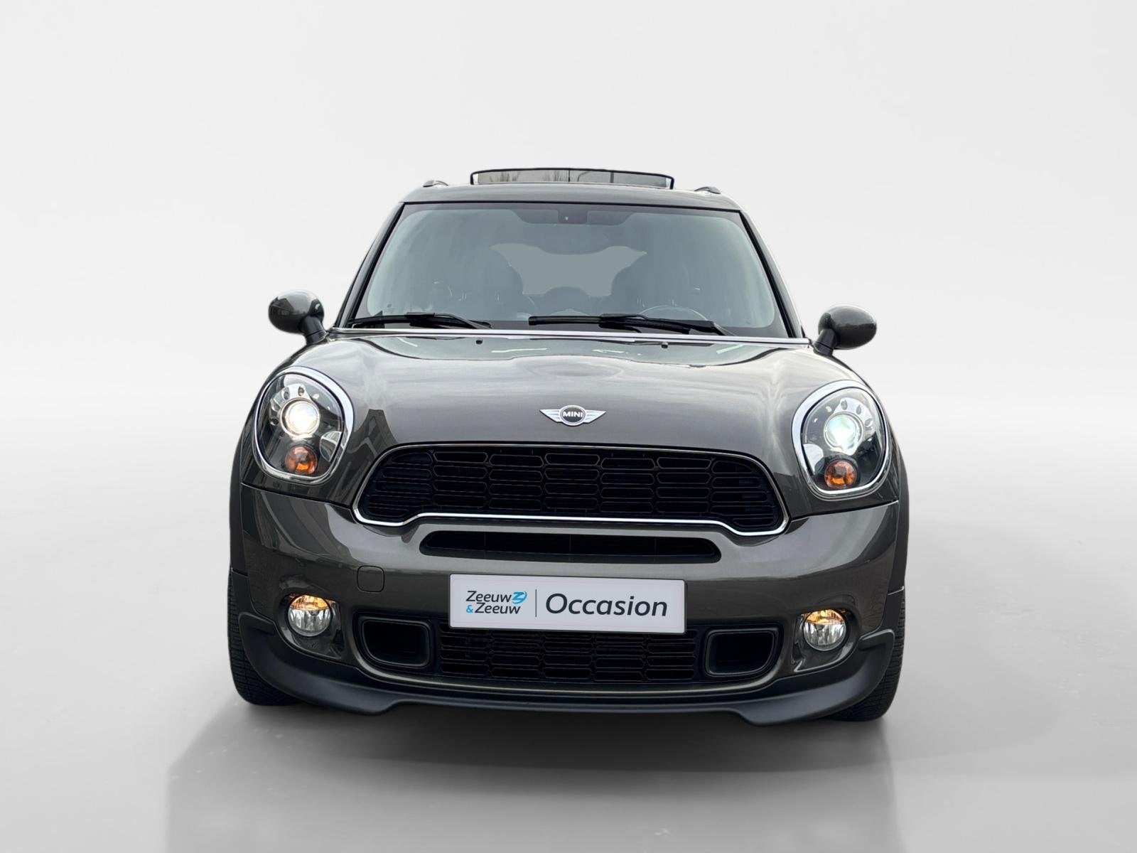 MINI Countryman 1.6 John Cooper Works ALL4 Chili | Pano-dak, 1380 kg, Gebruikt, Zwart, Leder en Stof