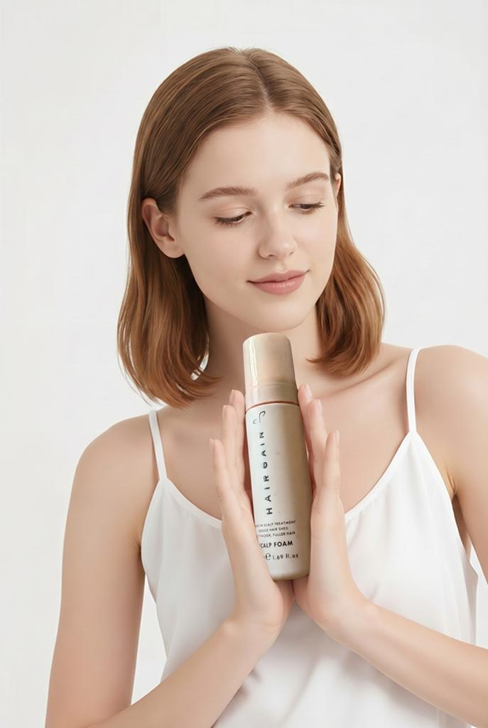 Hairgain Scalp Foam - Nieuw, Sieraden, Tassen en Uiterlijk, Uiterlijk | Haarverzorging, Verzenden, Nieuw, Haarverzorger of -hersteller