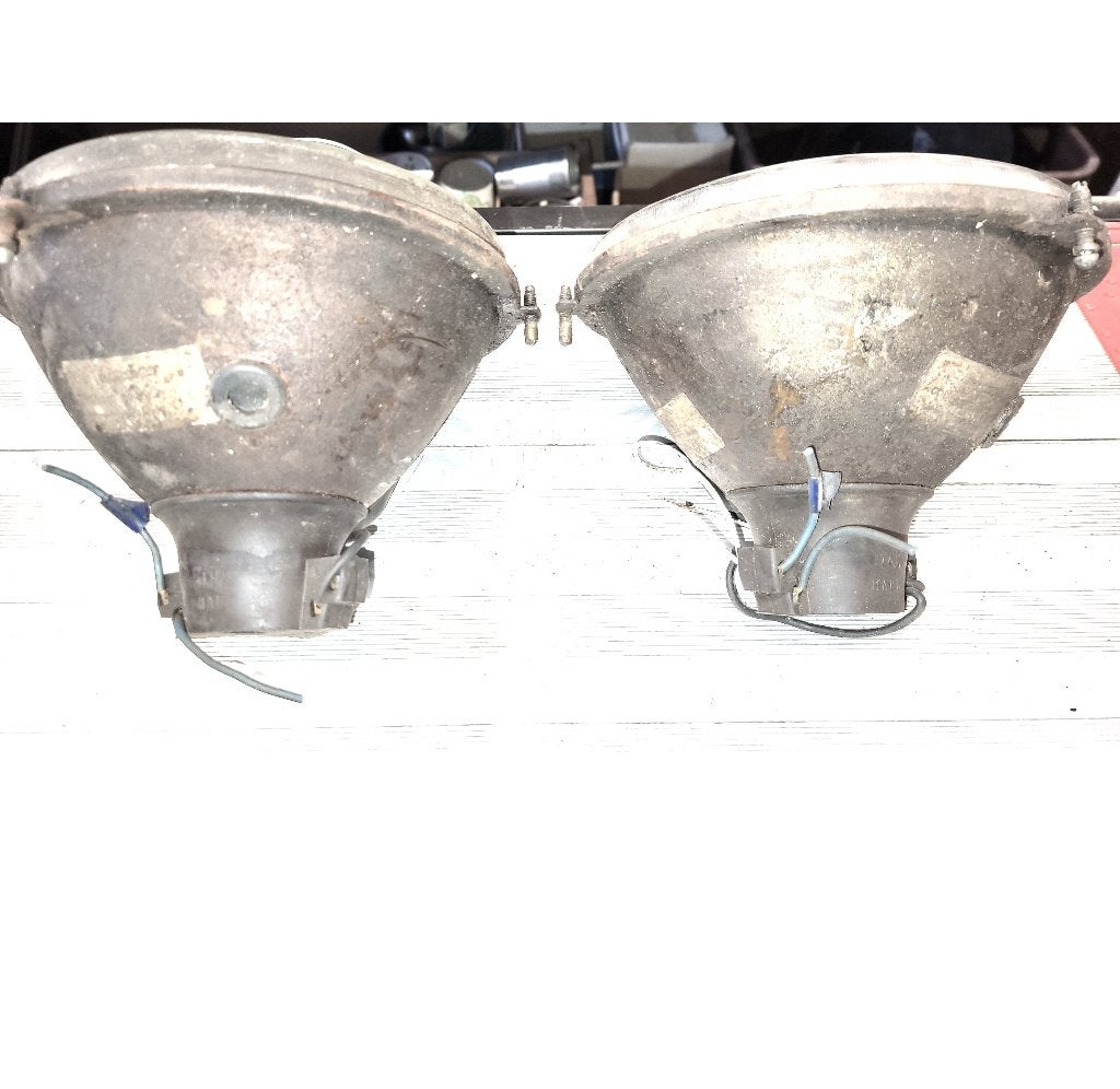 Verlichting glas Kop Lamp Knipper Peugeot 404 Helm Armaturen, Ophalen of Verzenden, Gebruikt, Peugeot
