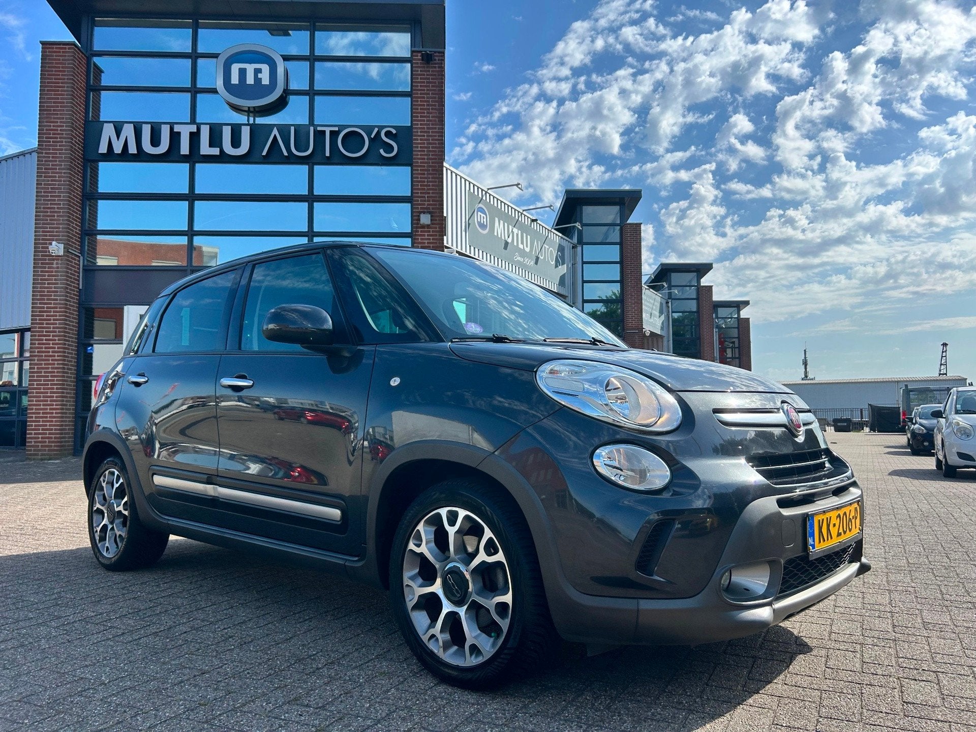 Fiat 500 L 0.9 TwinAir Trekking NAP PDC NAVI Airco Cruise, Voorwielaandrijving, Gebruikt, Euro 6, Leder en Stof