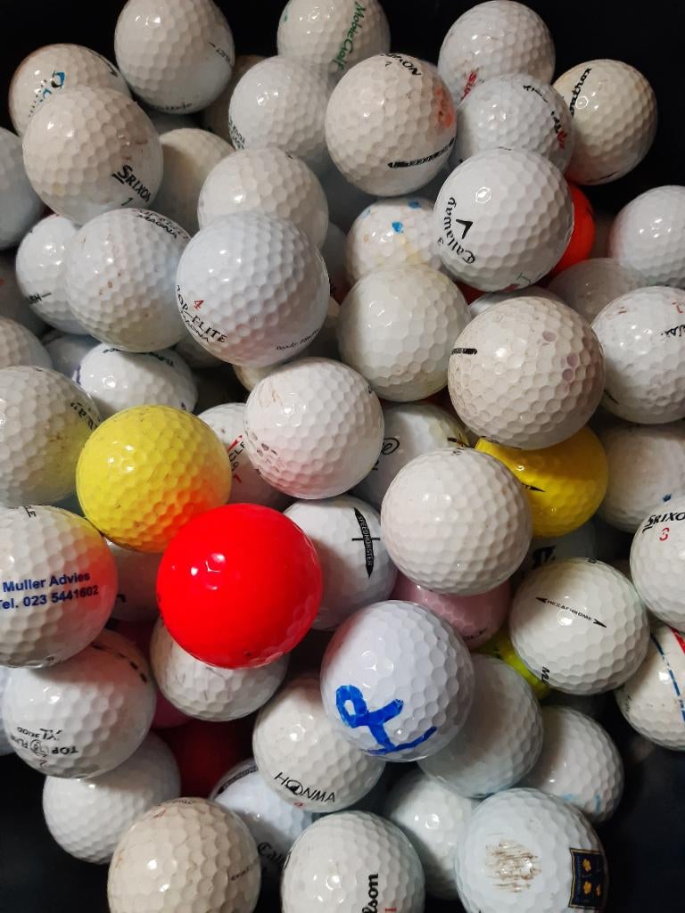 Golfballen te koop, Sport en Fitness, Golf, Ophalen, Gebruikt, Bal(len), Overige merken