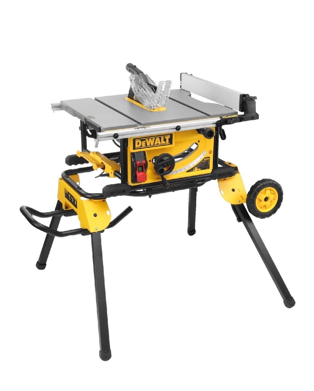 DeWalt DWE7492 Tafelzaag met onderstel, Ophalen, Cirkelzaag, 70 mm of meer, Zo goed als nieuw