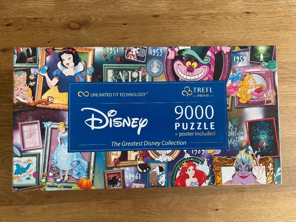 Puzzel Disney 9000 stukjes, Ophalen, Gebruikt